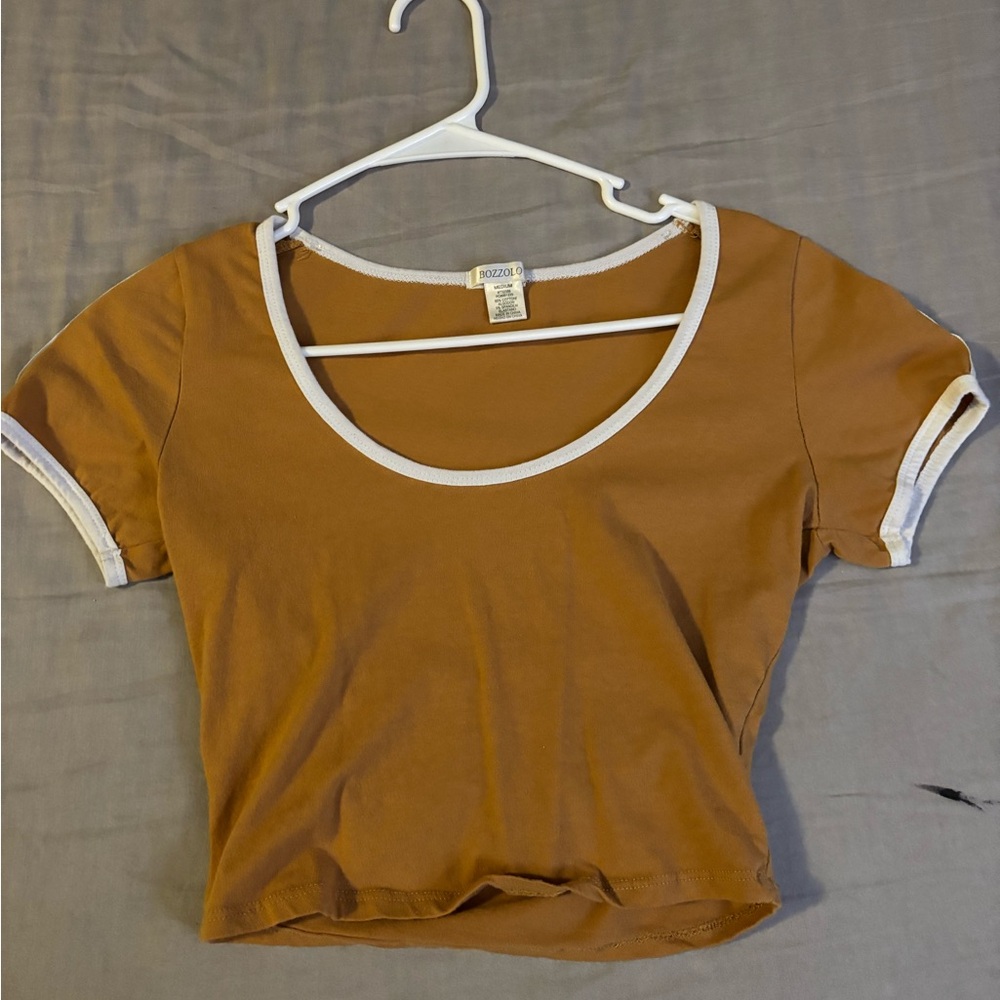 Yellow Crop Top